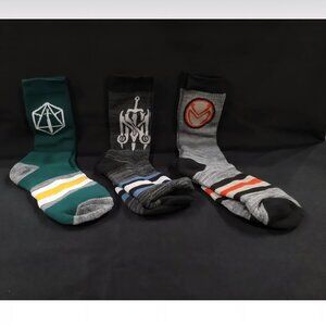 Critical Role 3 Pack Crew Socks - New in box